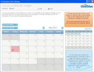 Clearblue Menstrual Cycle Calculator